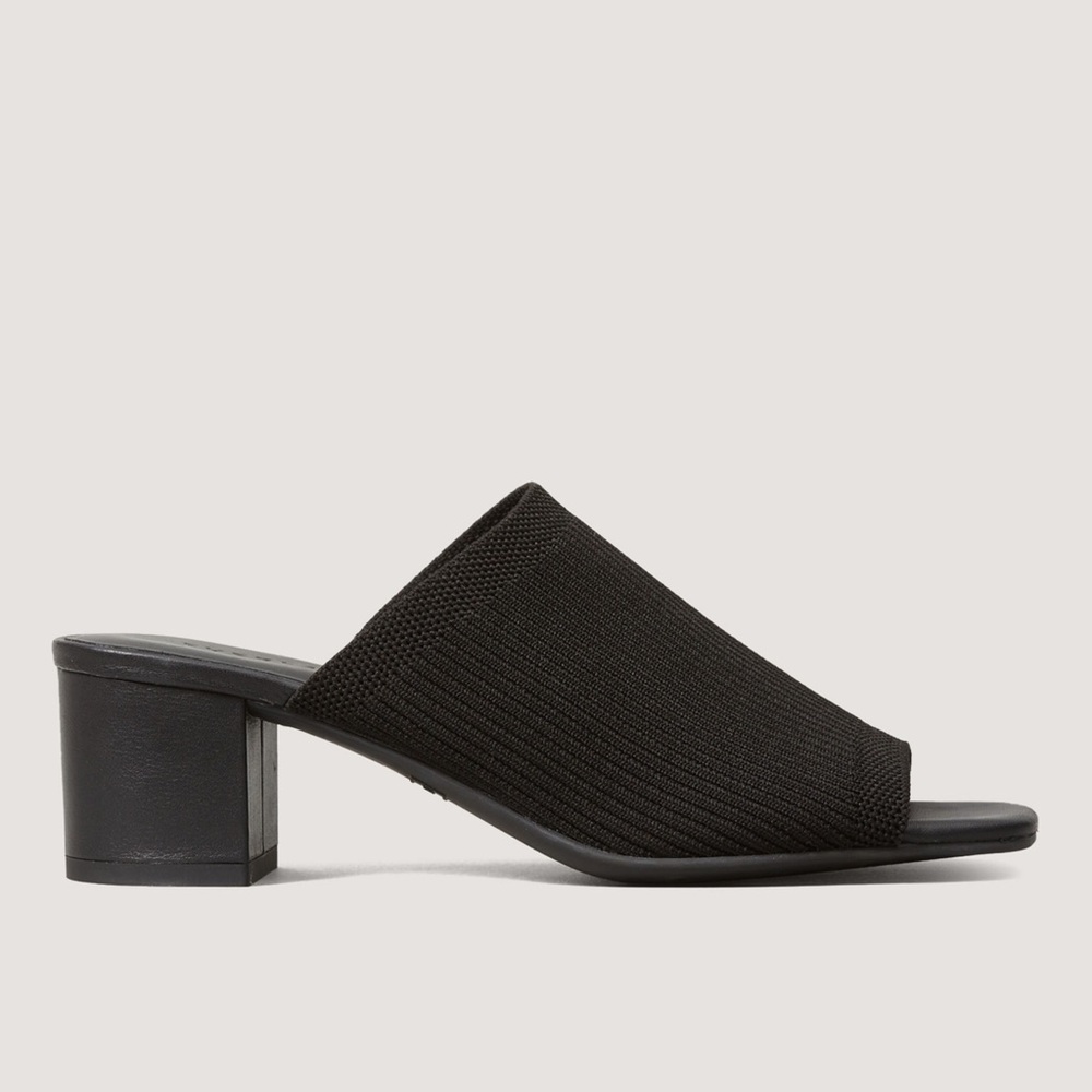 Everlane The Glove Mule ReKnit Stretch Black 10.5 Casual Spring Vacation Summer